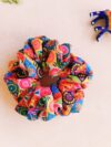 Printed Multicolor Scrunchie